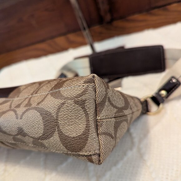 Coach Signature Heritage Stripe Handbag - Picture 7 of 11